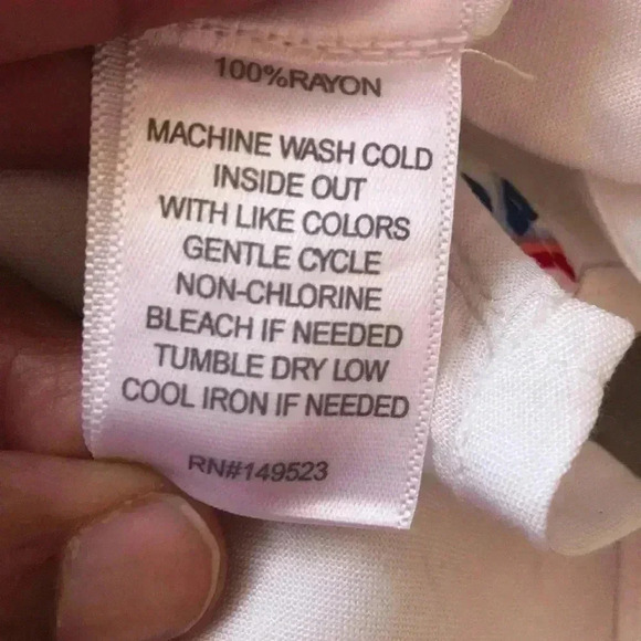 Alexander Jordan Cream Bird Print Blouse Size S—B2 - Picture 5 of 5